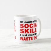 Sociale vaardigheden koffiemok (Voorkant rechts)