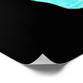 Sociale vervorming 6 Feet Covid 19 Poster (Hoek)