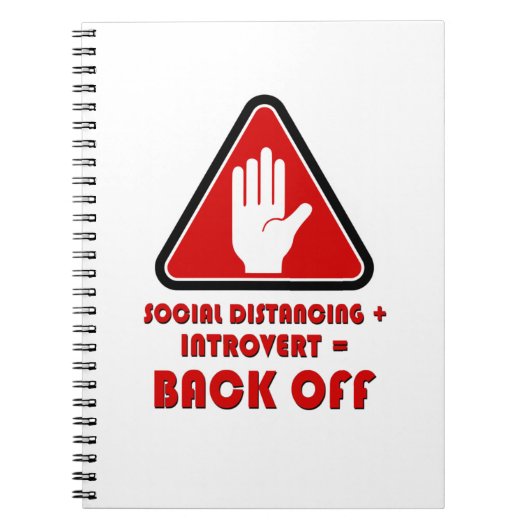 Sociale vervorming en introvert, uit notitieboek (Voorkant)