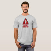 Sociale vervorming en introvert, uit t-shirt (Voorkant volledig)