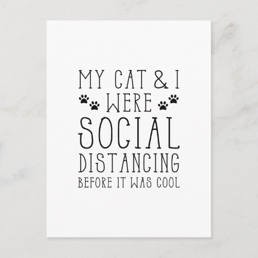 Sociale vervormingskat briefkaart (Voorkant)