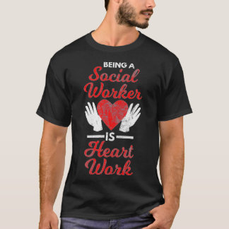 Sociale werker als sociaal werktuig t-shirt