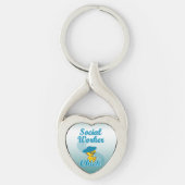 Sociale werker Chick #3 Sleutelhanger (Voorkant)