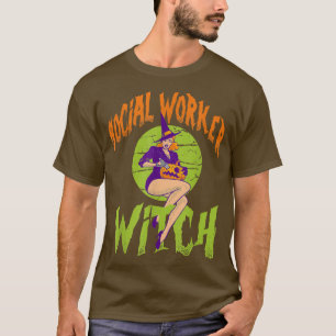 Sociale werker-getuige - Funny Social Worker Hoolw T-shirt