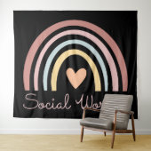 Sociale werker II Wandkleed (In Situ (horizontaal))