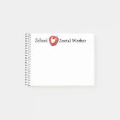 Sociale werker op school Memo Post-it® Note (Voorkant)