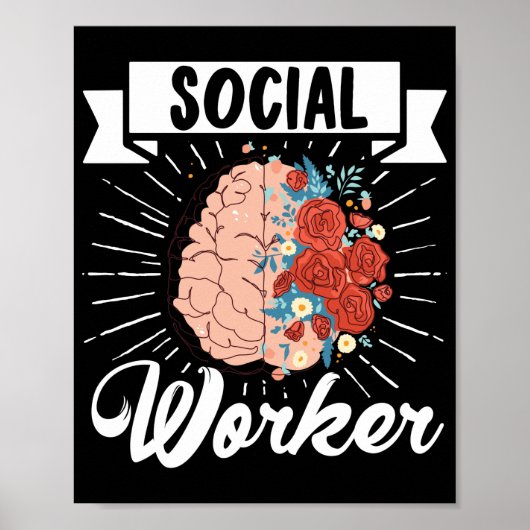 Sociale werker poster (Voorkant)