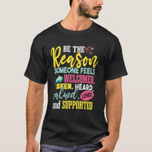 Sociale werkers Waardevolle maand Sociaal werk T-shirt