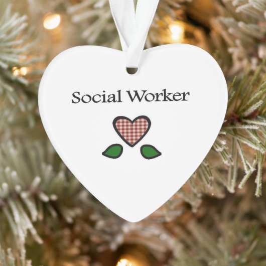 Sociale werknemer GH Ornament (Boom)