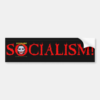 socialisme bumpersticker