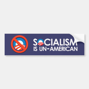 Socialisme is Amerikaans Bumpersticker