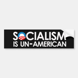 Socialisme is Amerikaans Bumpersticker