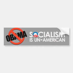 Socialisme is Amerikaans Bumpersticker
