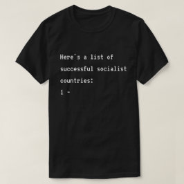 Socialisme is klote t-shirt