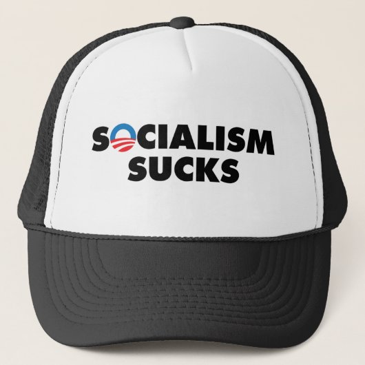 Socialisme Sucks Trucker Pet (Voorkant)