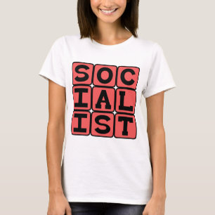 Socialist, Politieke Affiliatie T-shirt