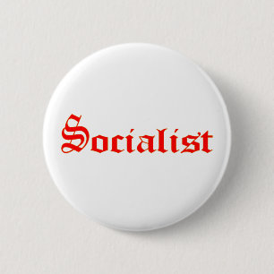 socialist ronde button 5,7 cm