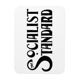 Socialist Standard 1900s logo witte magneet