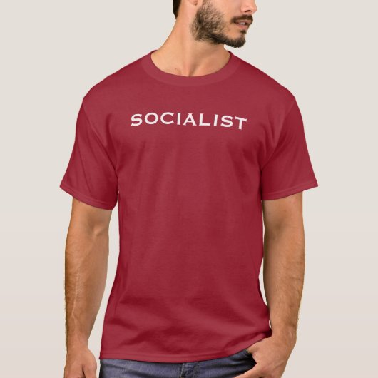 SOCIALIST T-SHIRT (Voorkant)