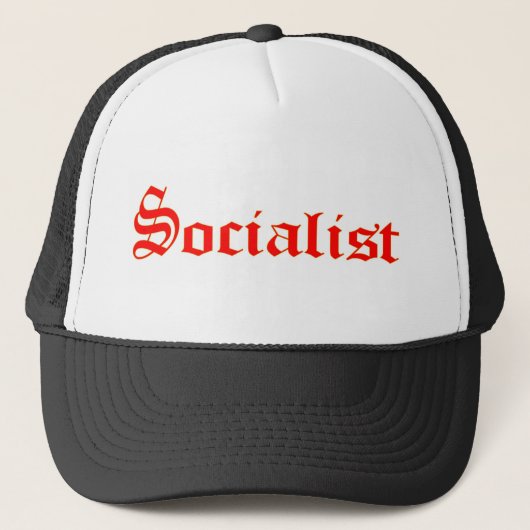 socialist trucker pet (Voorkant)