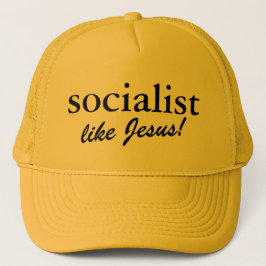 Socialist - zoals Jezus! Trucker Pet