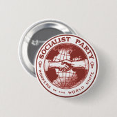 Socialistische Partij Amerika Ronde Button 5,7 Cm (Voorkant /achterkant)