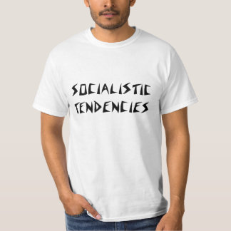 Socialistische tendensen t-shirt