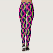 Socialite Alternative Waves Pattern Leggings (Achterkant)