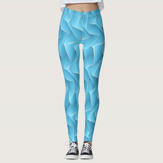 Socialite Wild Geometric Pattern Leggings (Voorkant)