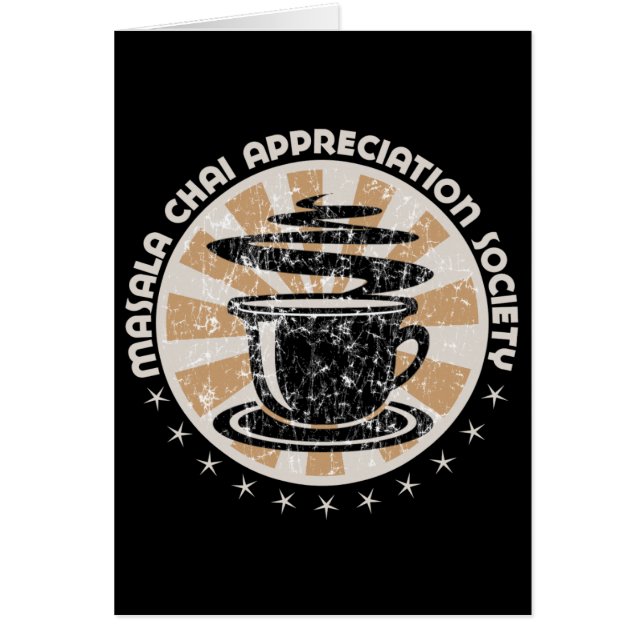 Société d'appréciation de Masala Chai (Devant)