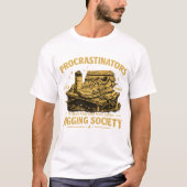 Société de Jogging des Procrastinateurs T-shirt de (Devant)
