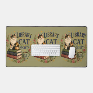 Société de la chatte de bibliothèque Calico livres