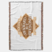 Société de la couverture de Throw maladroite mais  (devant Vertical)