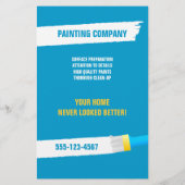 Société de peinture / Contractant prospectus (Dos)