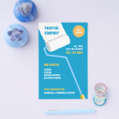 Société de peinture / Contractant prospectus (Simple)