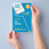 Société de peinture / Contractant prospectus (Poignée)