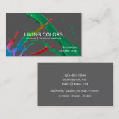 Société de peinture professionnelle moderne Carte  (Devant / Derrière)