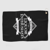 Société des passionnés de Liquor Serviette de golf (Horizontal)