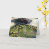 Société des quatre cartes de note d'arts (Fleur jaune)