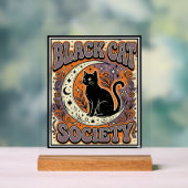 Société du chat noir Chat noir Art vectoriel vinta (Neutre)
