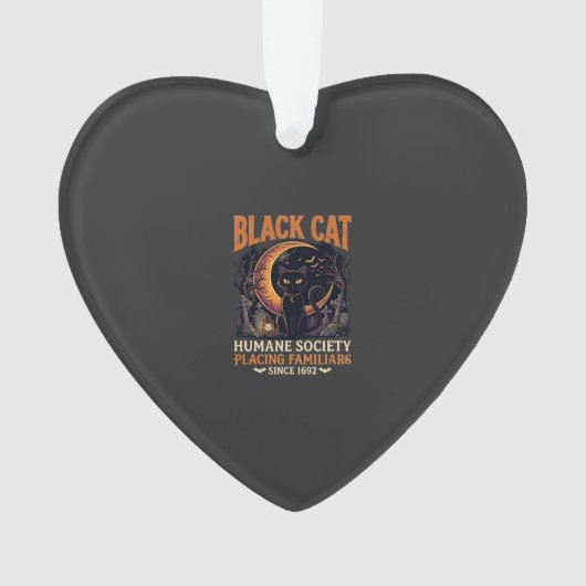Société humanitaire du chat noir Halloween Croissa (devant)