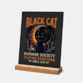 Société humanitaire du chat noir Halloween Croissa (Angle)