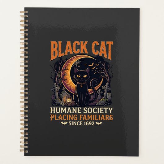 Société humanitaire du chat noir Halloween Croissa (Devant)