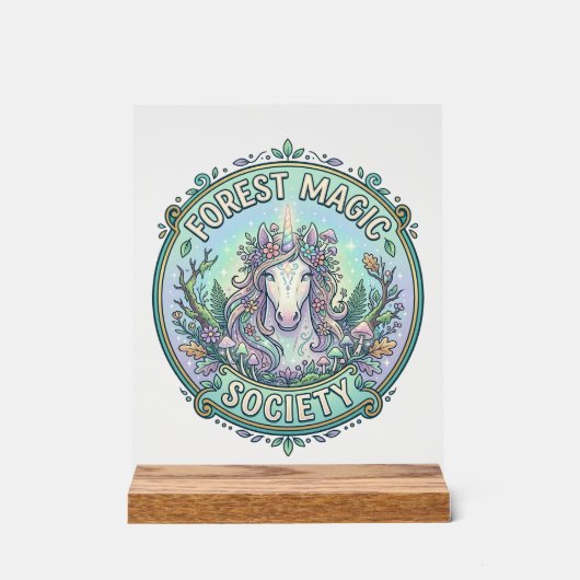 Société Magique de Graphisme de la Forêt de Licorn (Recto)