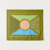 Society6 Moderne Wall Art ideeën Wandkleed (Voorkant (horizontaal))