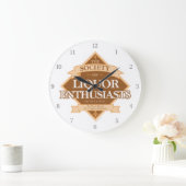 Society of Liquor Enthusiasts Large Clock Grote Klok (Huis)