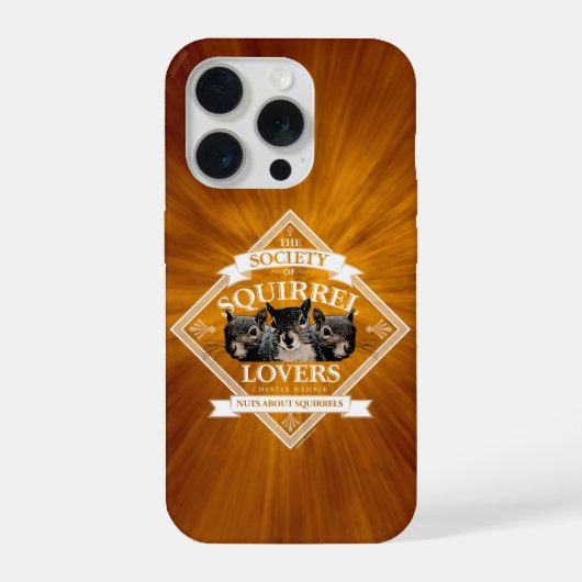Society of Squirrel Lovers - drôle d'écureuil iPho (Verso)