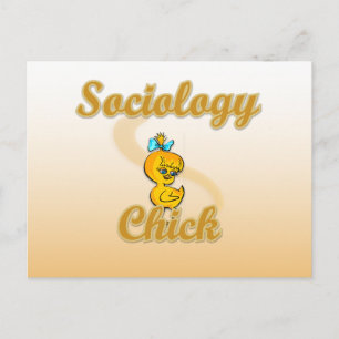 Sociologie Chick Briefkaart