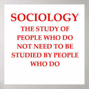 sociologie poster