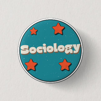 Sociologie Ronde Button 3,2 Cm